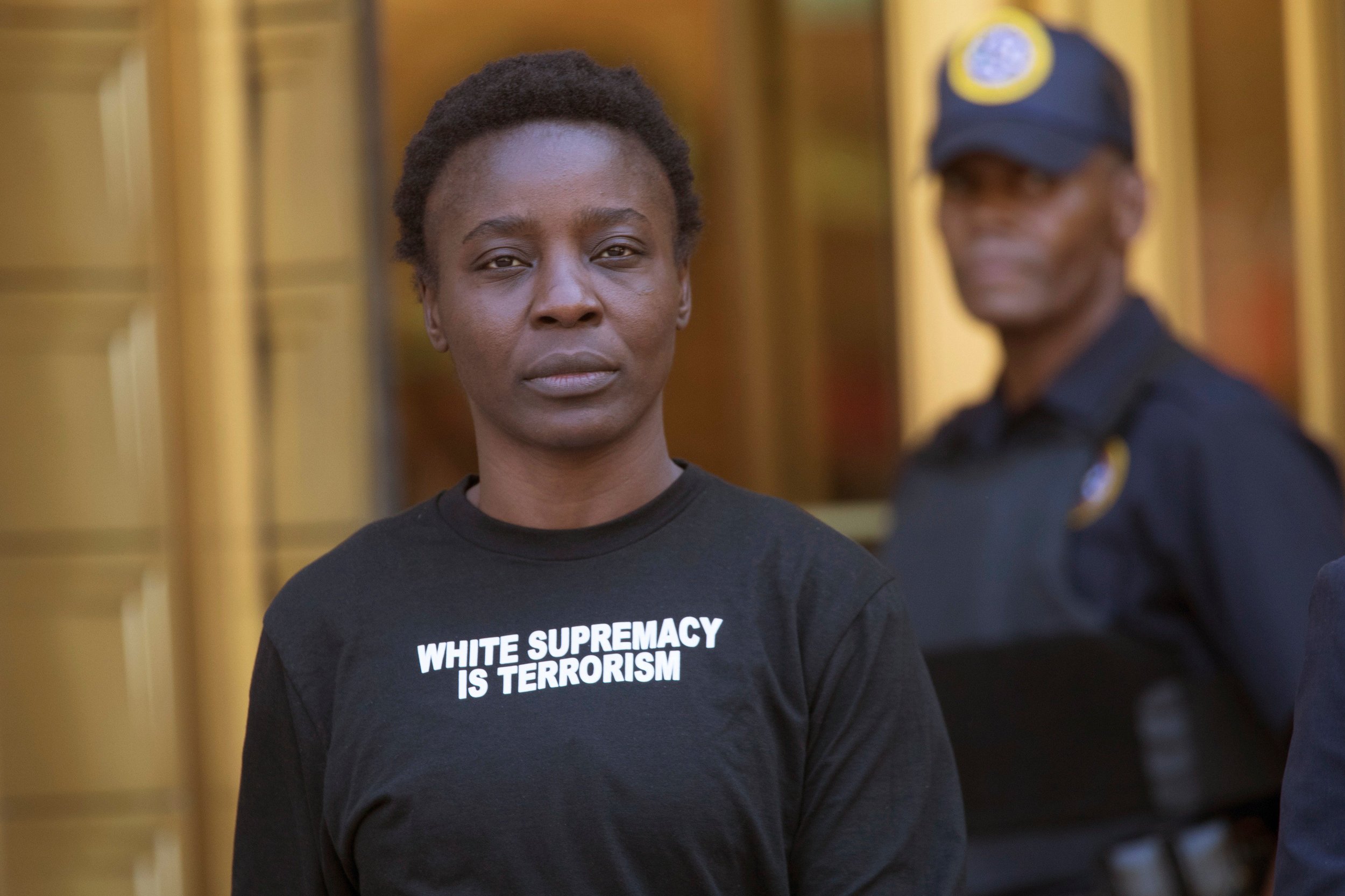 Therese Patricia Okoumou Takes a Stand!