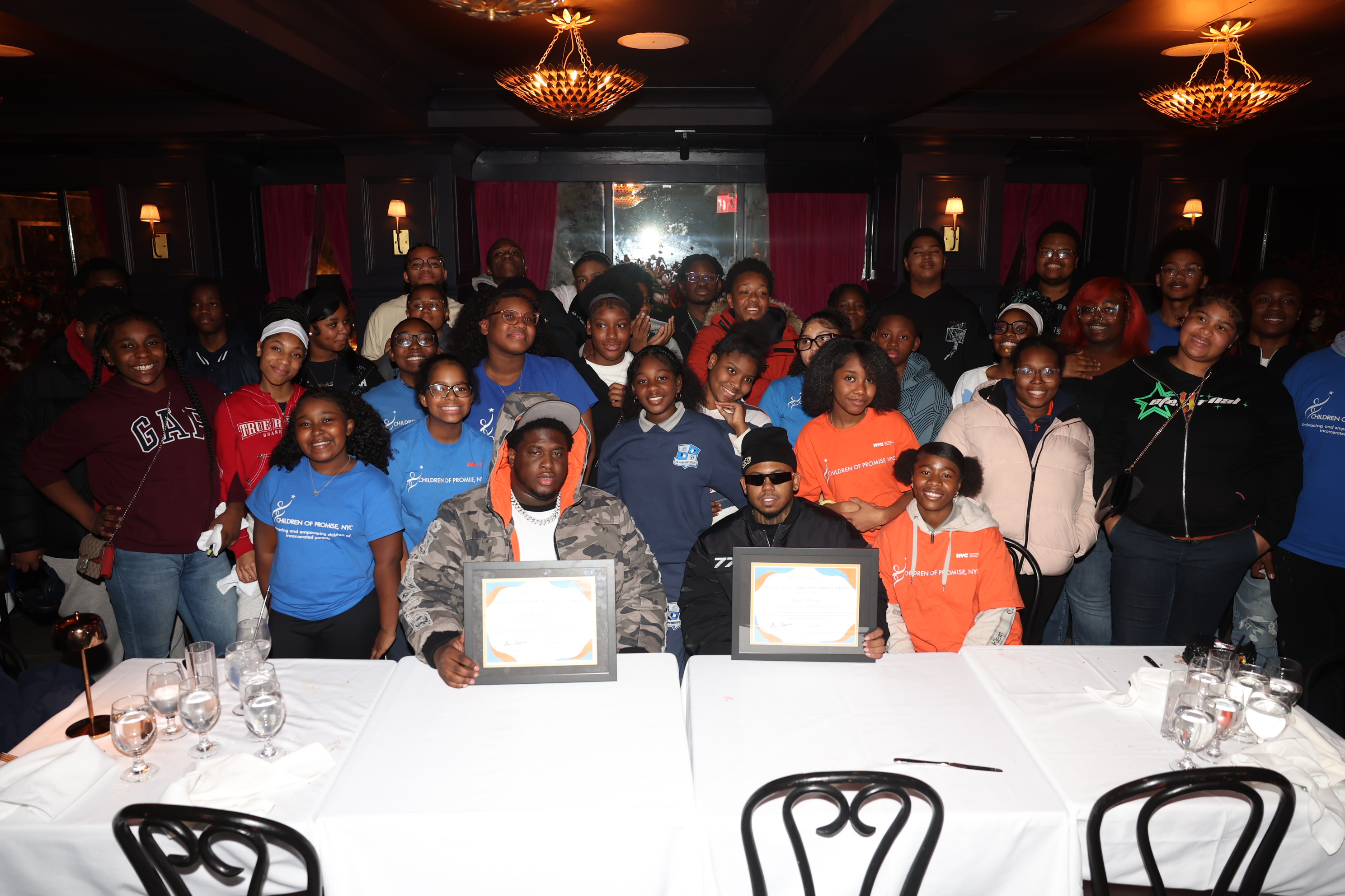 Cash Cobain and Bay Swag Host Holiday Celebration For 40+ Teens